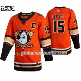 Anaheim Ducks Hockeydrakt Ryan Getzlaf 15 Adidas 2019-2020 Orange Authentic - Barn
